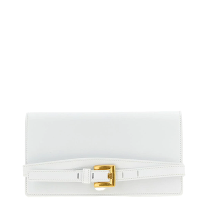 Shuffle Wallet Chain White