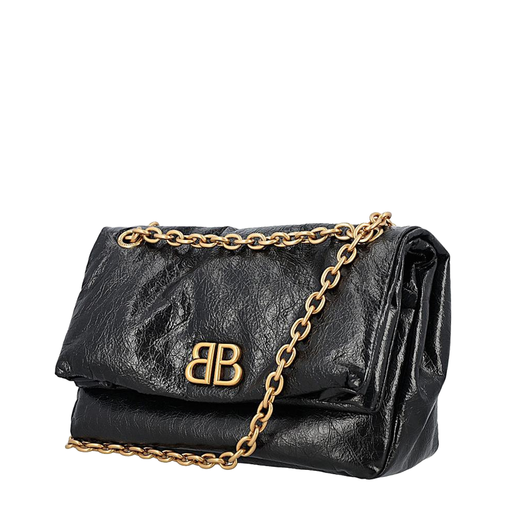 Monaco Chain Bag Small in Black