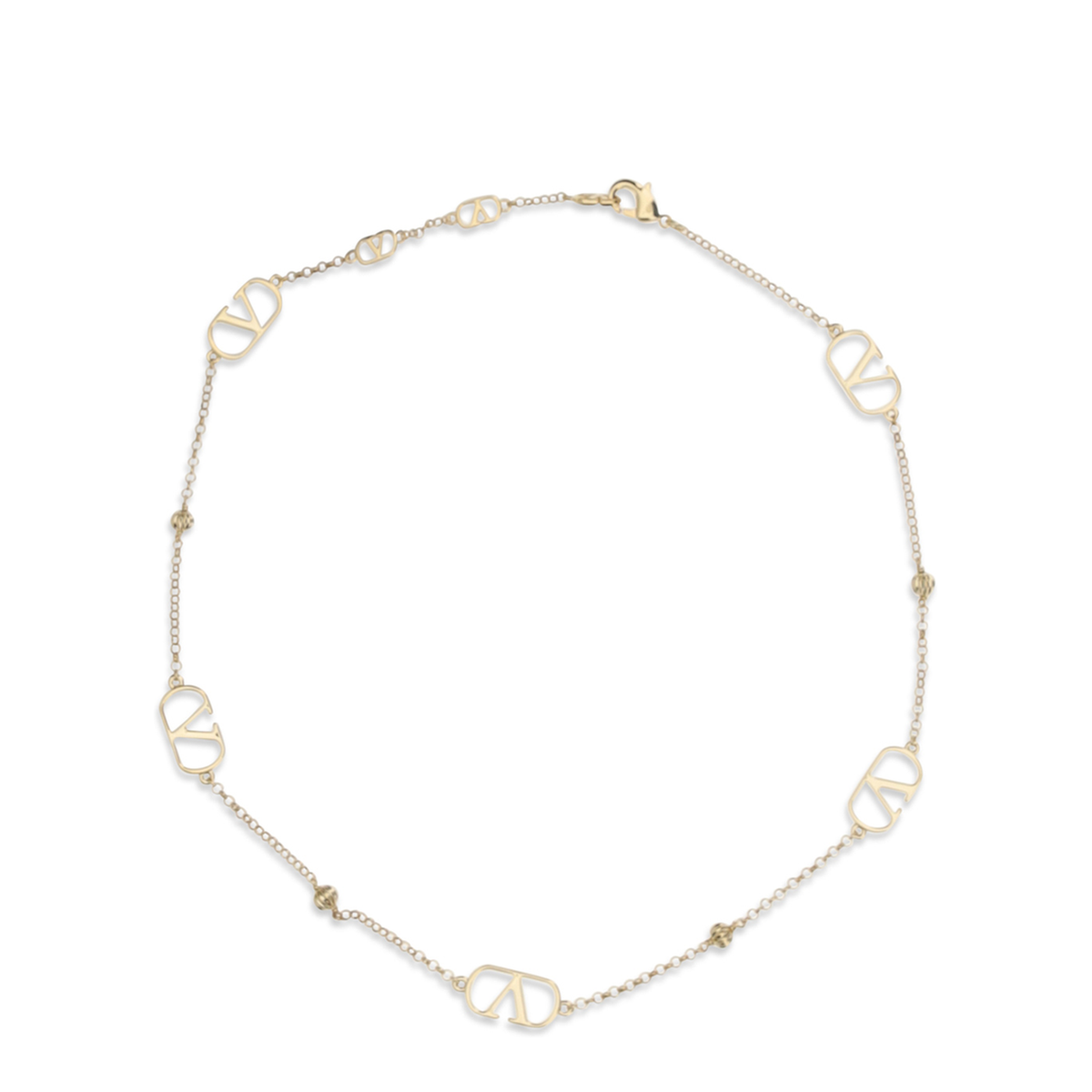 MAYFEYR - Valentino - Vlogo Signature Necklace - 9W2J0X82METL01