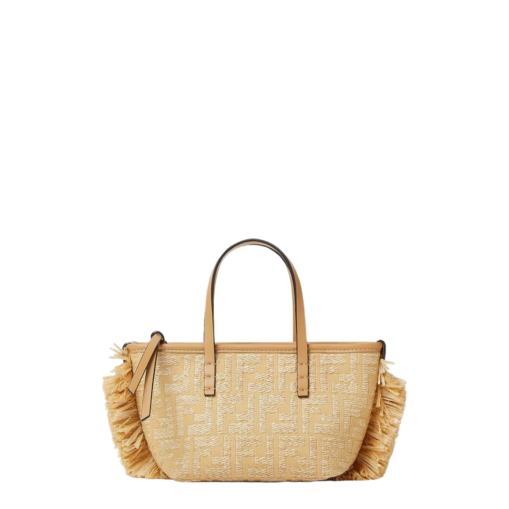 Roll Mini Canvas Top Handle Bags - Pastel Yellow