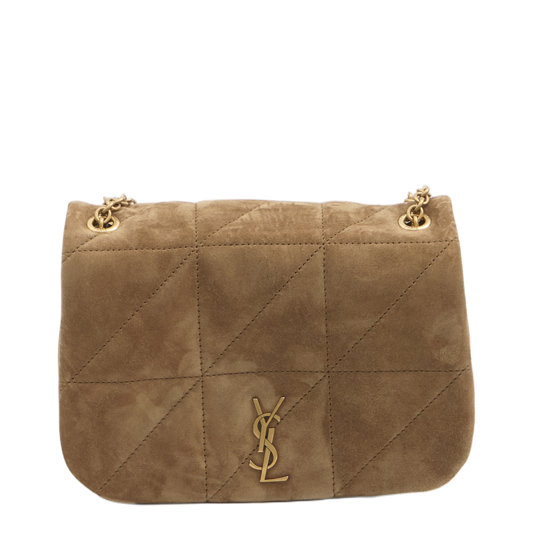 Jamie 4.3 Mini Suede Crossbody - Light Brown