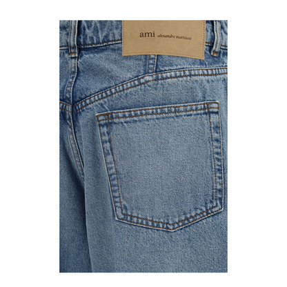 MAYFEYR - Ami Paris - Balloon Jeans In Denim - FTR920DE0046480