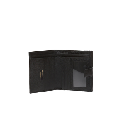 Wallet with a decorative clasp