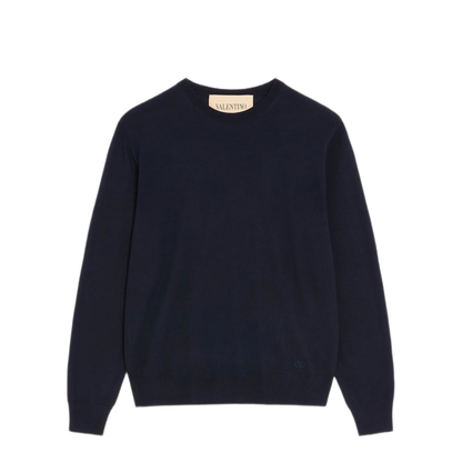 MAYFEYR - Valentino - Wool Jumper With Vlogo Embroidery - VKC38PBH9598