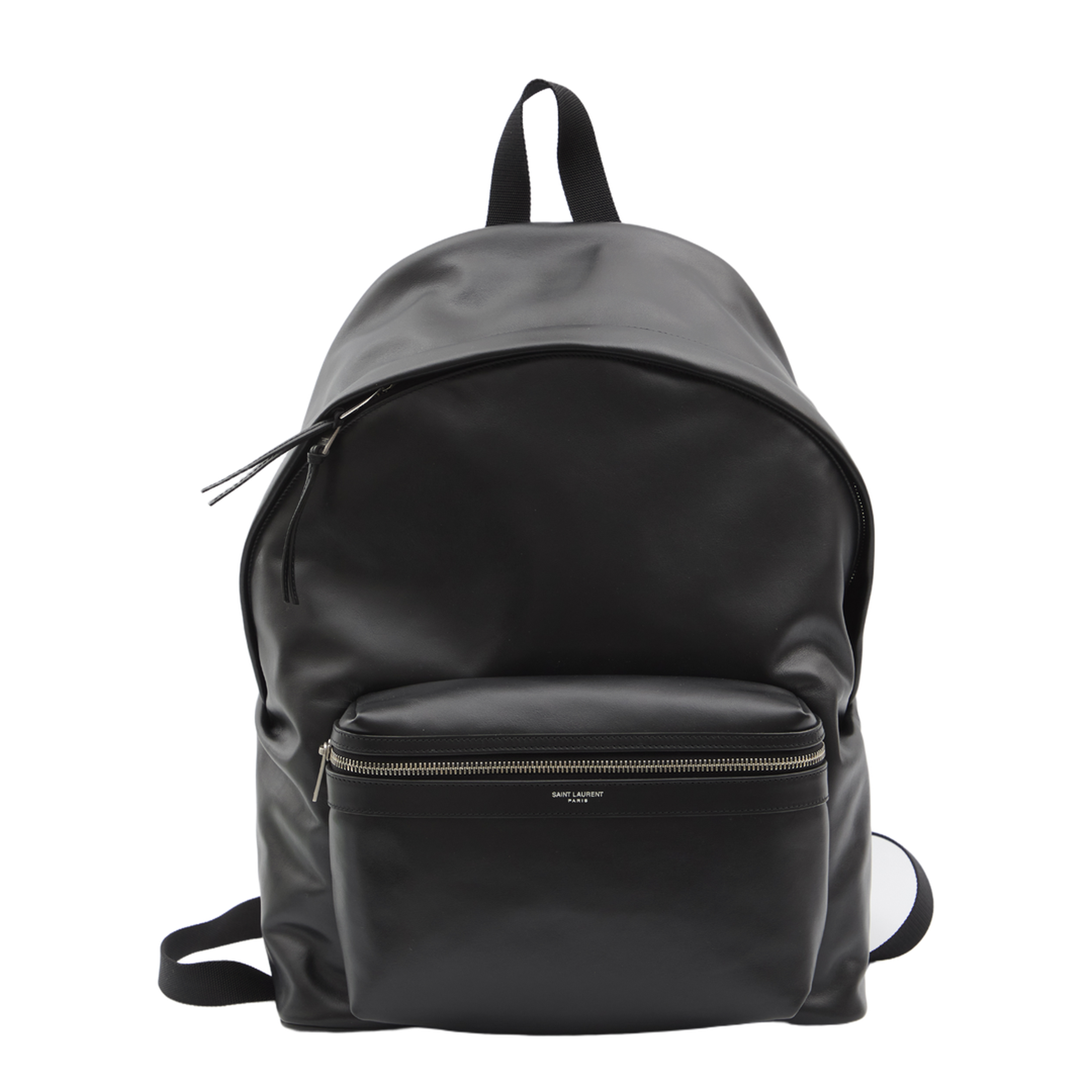 City Leather Backpack - Black