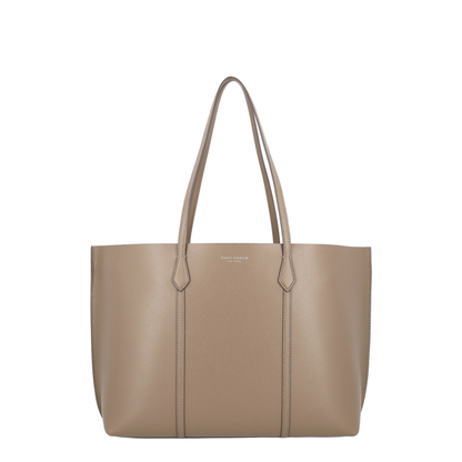 Perry Leather Tote - Wild Mushroom