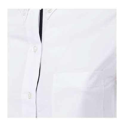 Button-Down Shirt In White