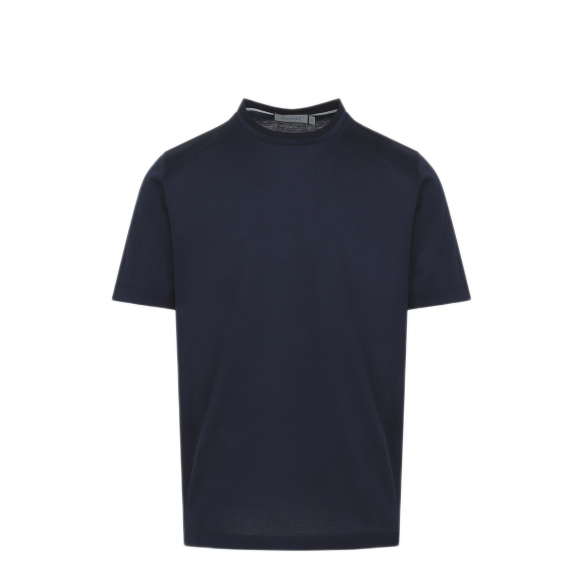 MAYFEYR - CANALI - Navy Blue Cotton T Shirt - T0922MJ00002300