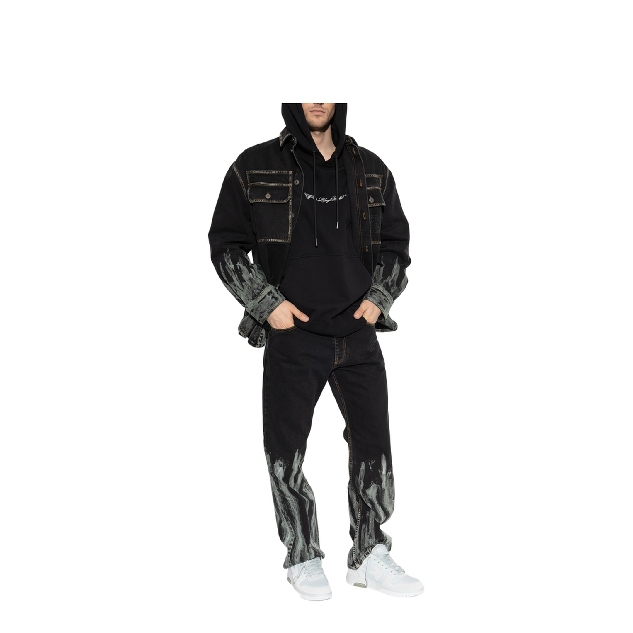 MAYFEYR - Off-White - Sweatshirt With Embroidered Logo - 44MBB085S26F004001