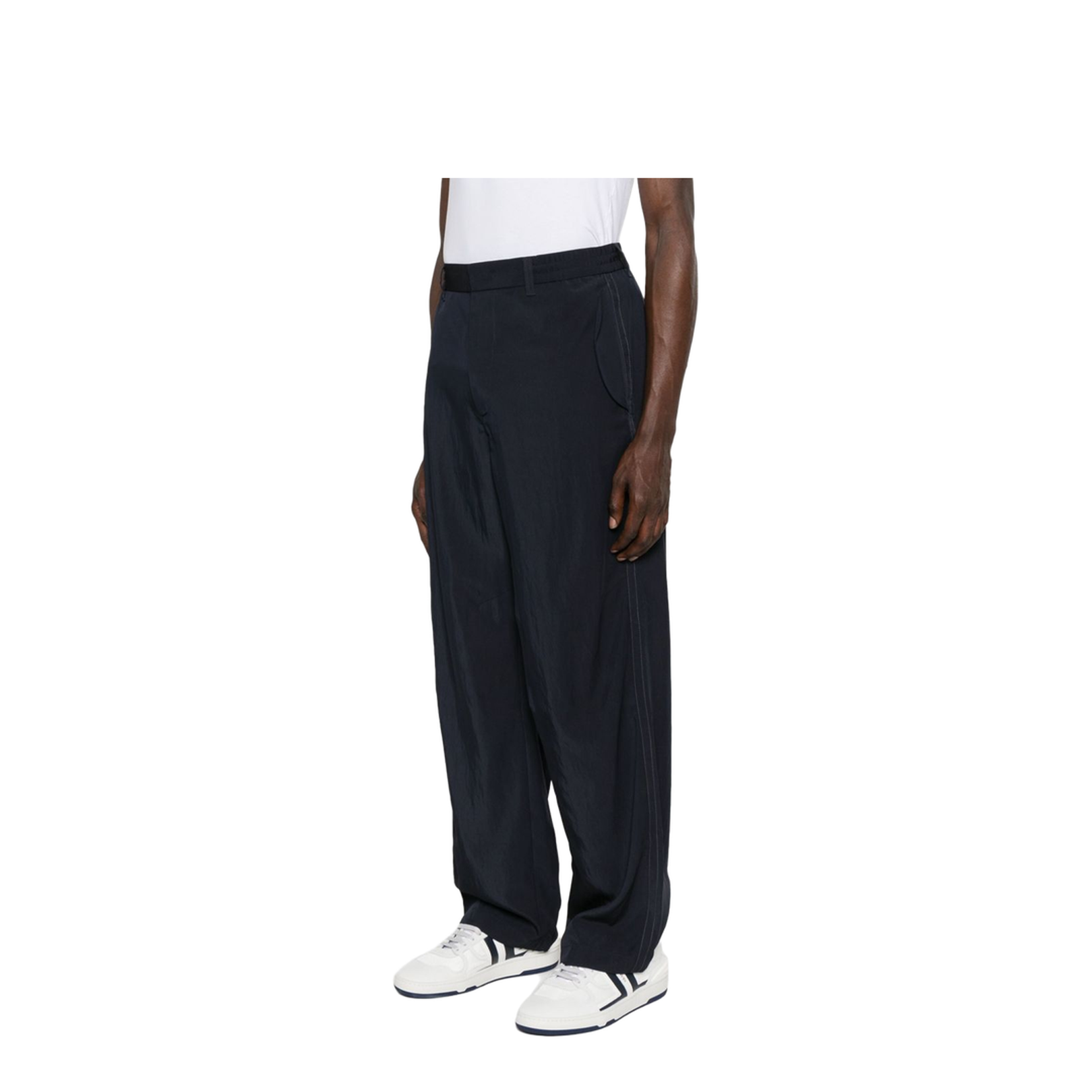 Viscose-Nylon Trousers