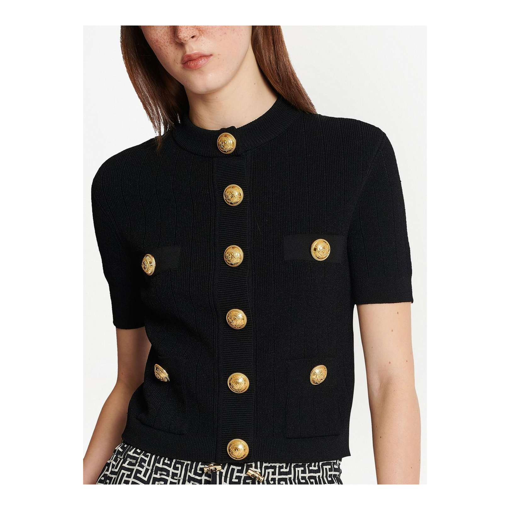 Balmain Sweaters Black