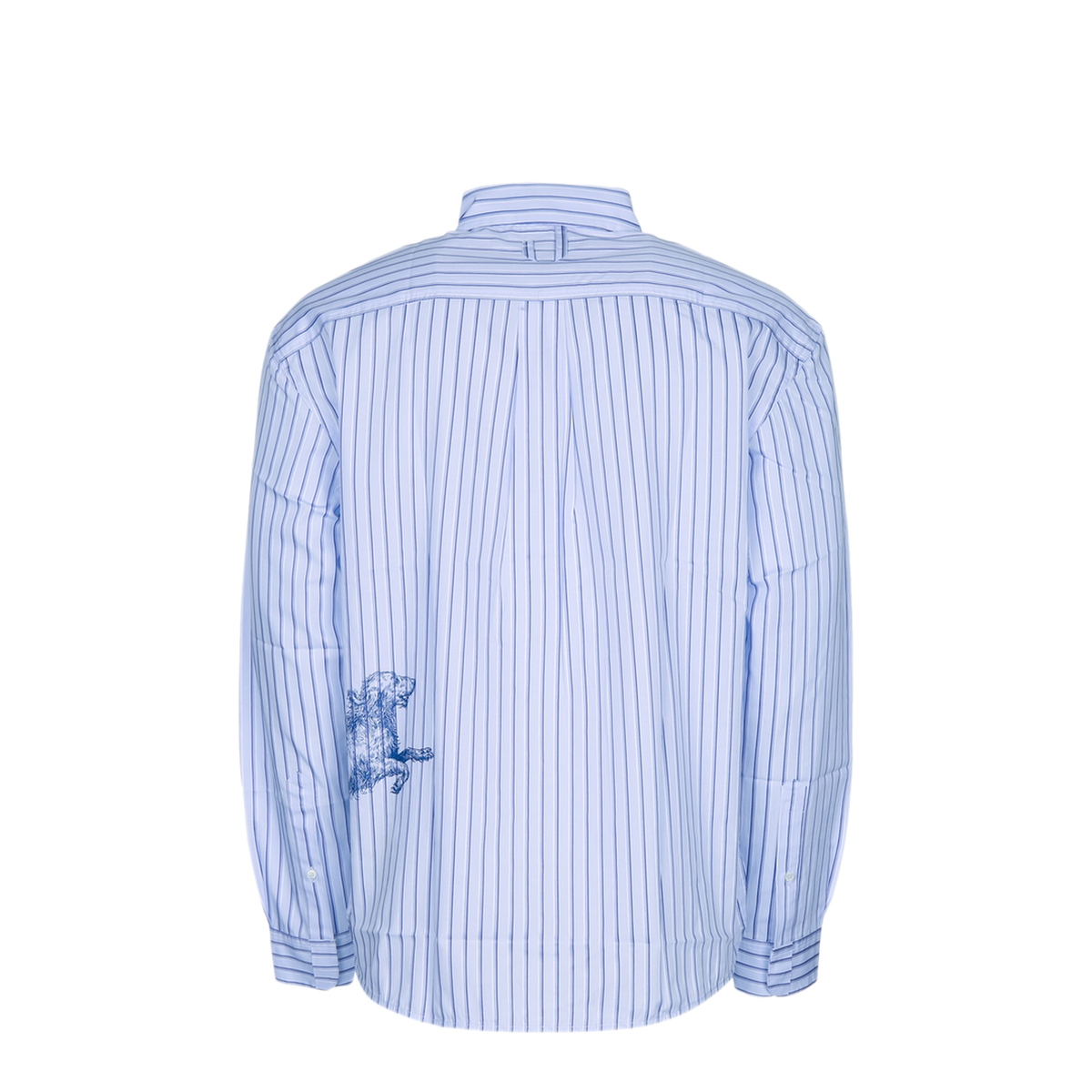 Le Simon Shirt Big Dog Blue Stripe