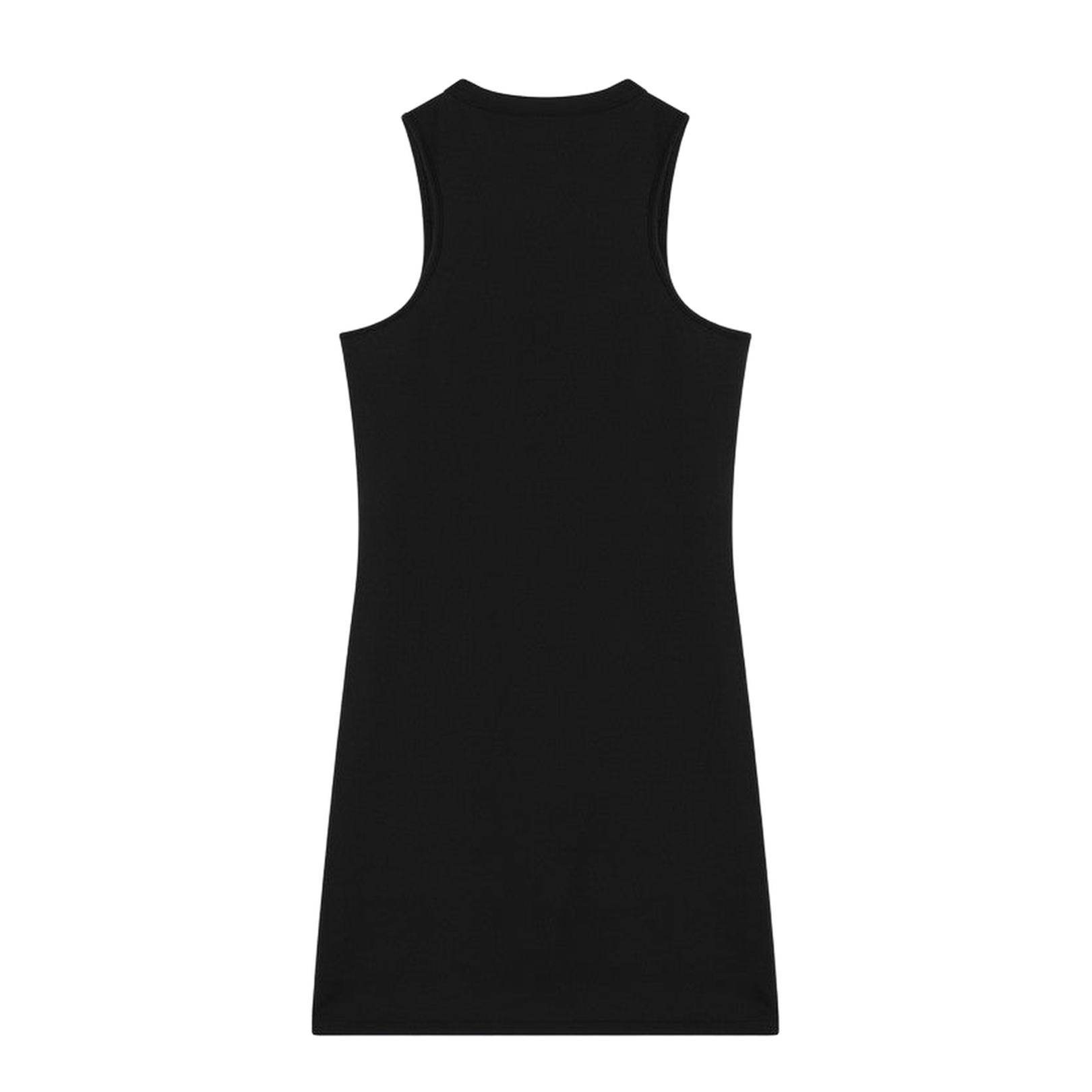 Black Mini Dress with Logo