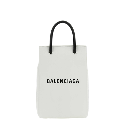 White Leather Phone Case