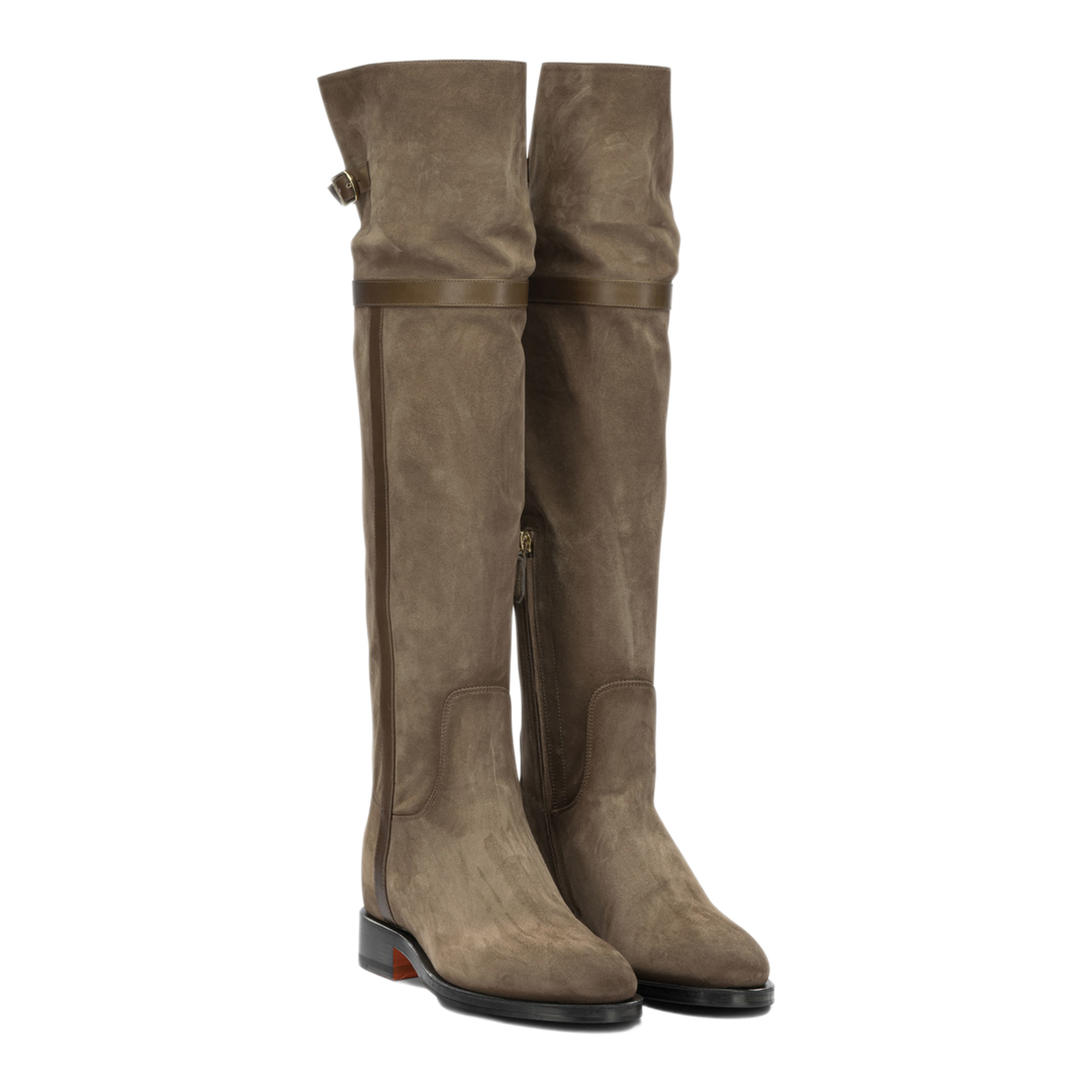 MAYFEYR - Santoni - Janelle Knee High Boots - WSHM72370BJ2SHVIM21M21