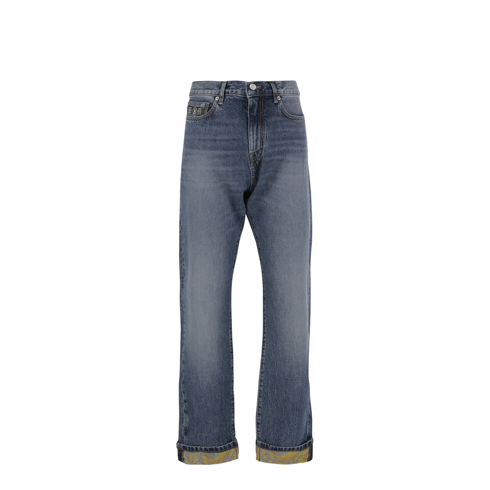 Indigo Blue Cotton Jeans