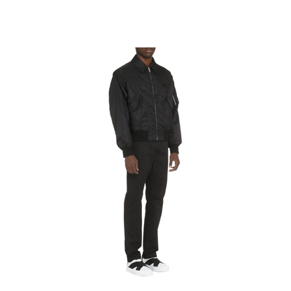 Nylon Bomber Jacket
