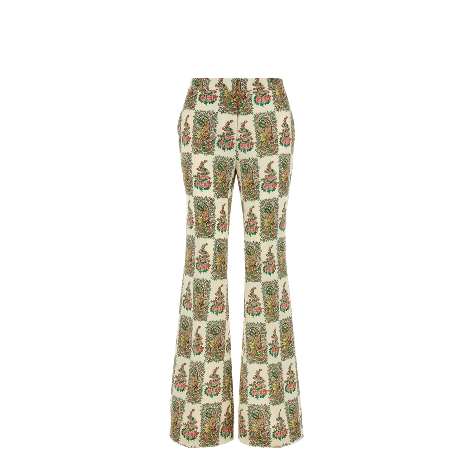 Printed Stretch Polyester Pant