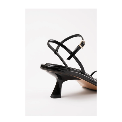 MAYFEYR - SOULIERS MARTINEZ - 55Mm Curved Stiletto Heel Sandals - IVONEBLACK