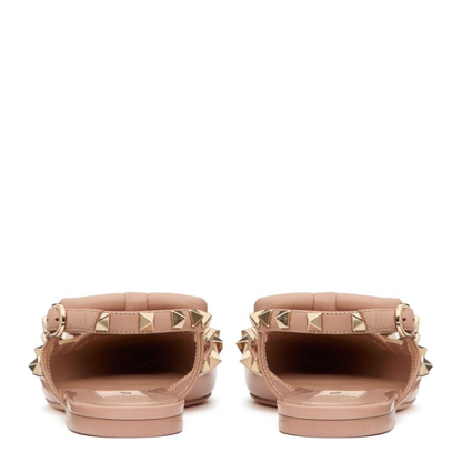 Slingback Rockstud Ballet Flat