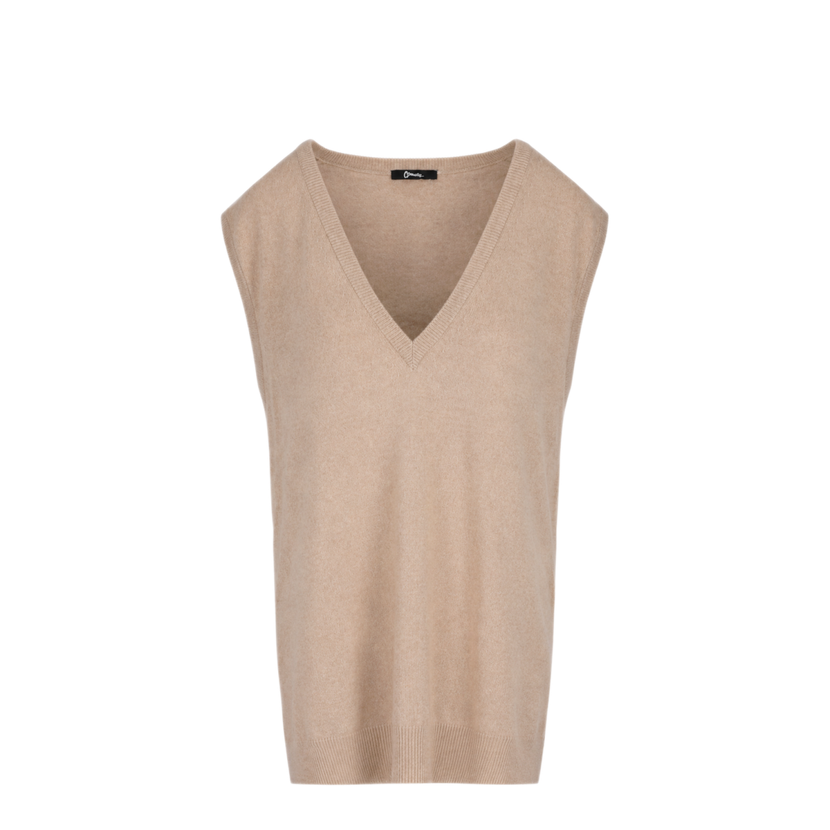 MAYFEYR - LA ROSE - Knitwear Gilet Oversize Sabbia - GD2280721866SABBIA