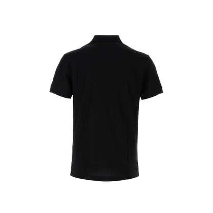 Black Piquet Polo Shirt
