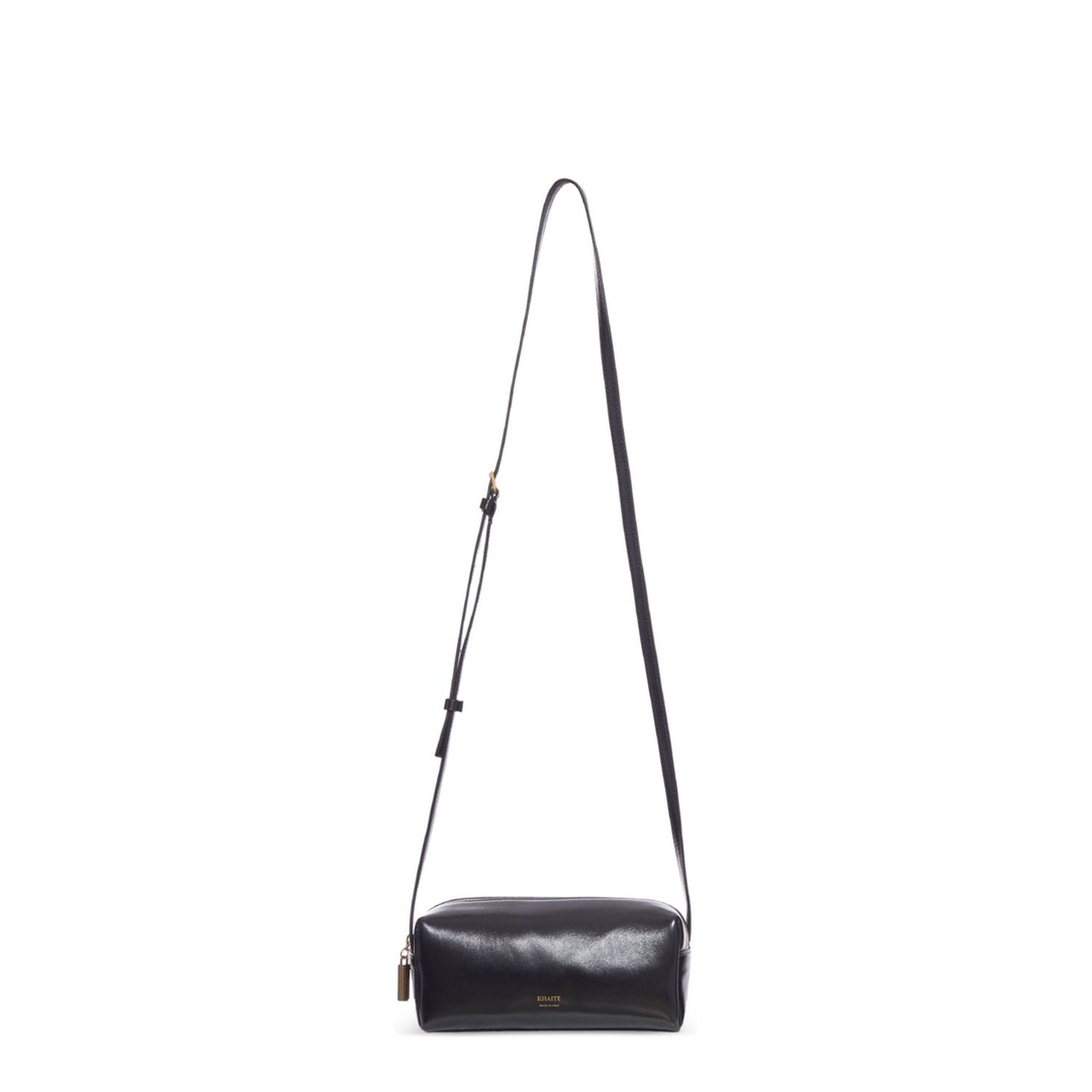 Kye Mini Calf Leather Crossbody - Black