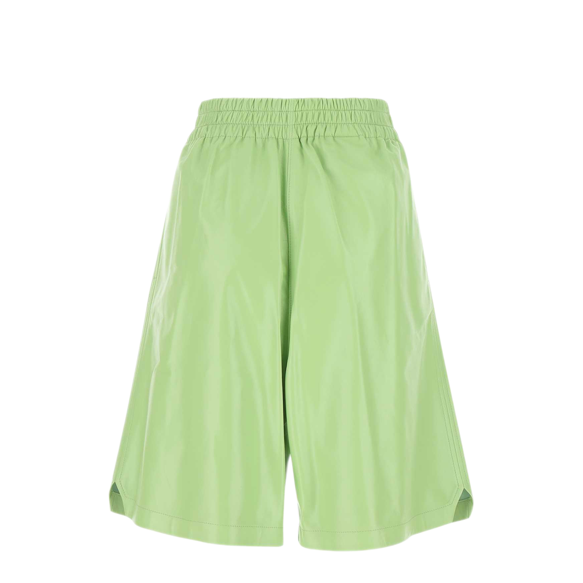 MAYFEYR - Bottega Veneta - Pastel Green Leather Shorts - 633445VKLC03516