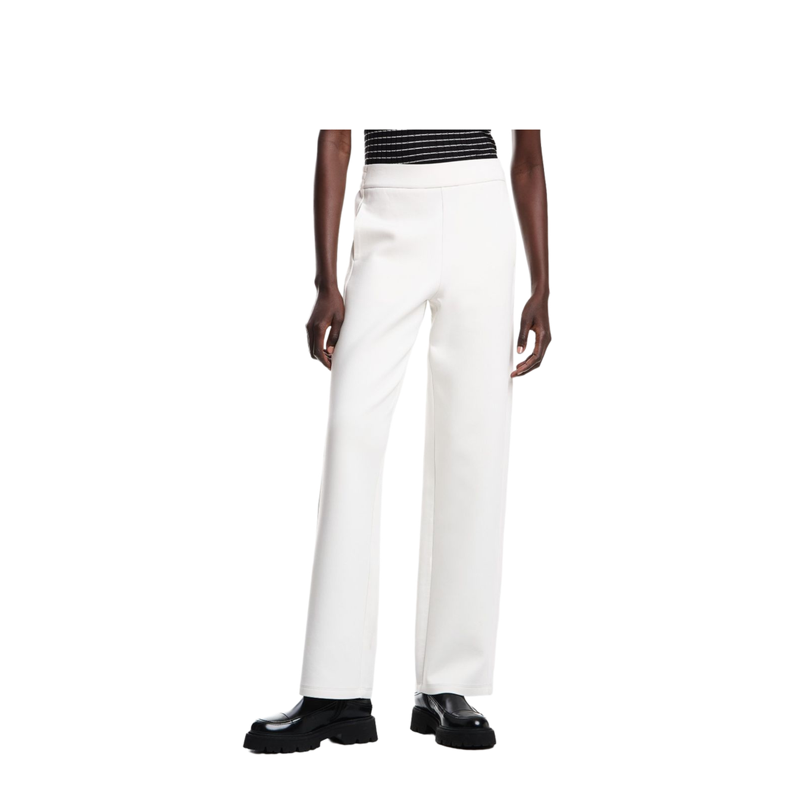 Straight-leg Trousers
