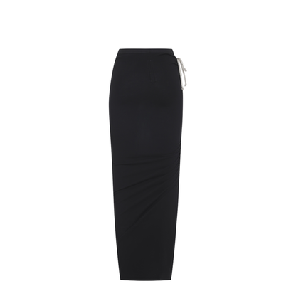 MAYFEYR - Rick Owens - Edfu Knee Midi Skirt - RP01F6339JA