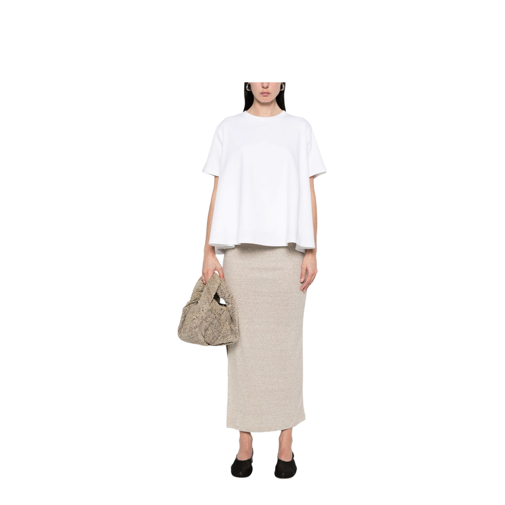 Trapeze Top in Cotton Blend