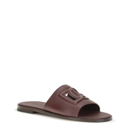 MAYFEYR - Dolce & Gabbana - Grained Leather Sandals - A80397A8N82