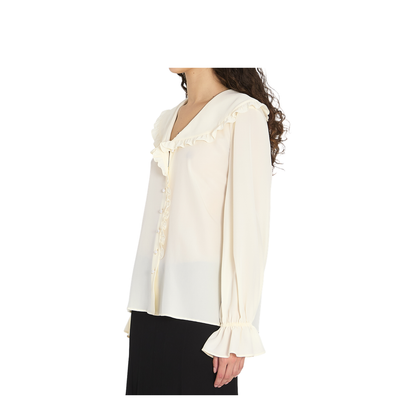Fluid Silk Blouse