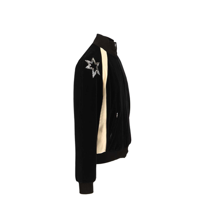 Cotton Blend Velvet Sports Jacket