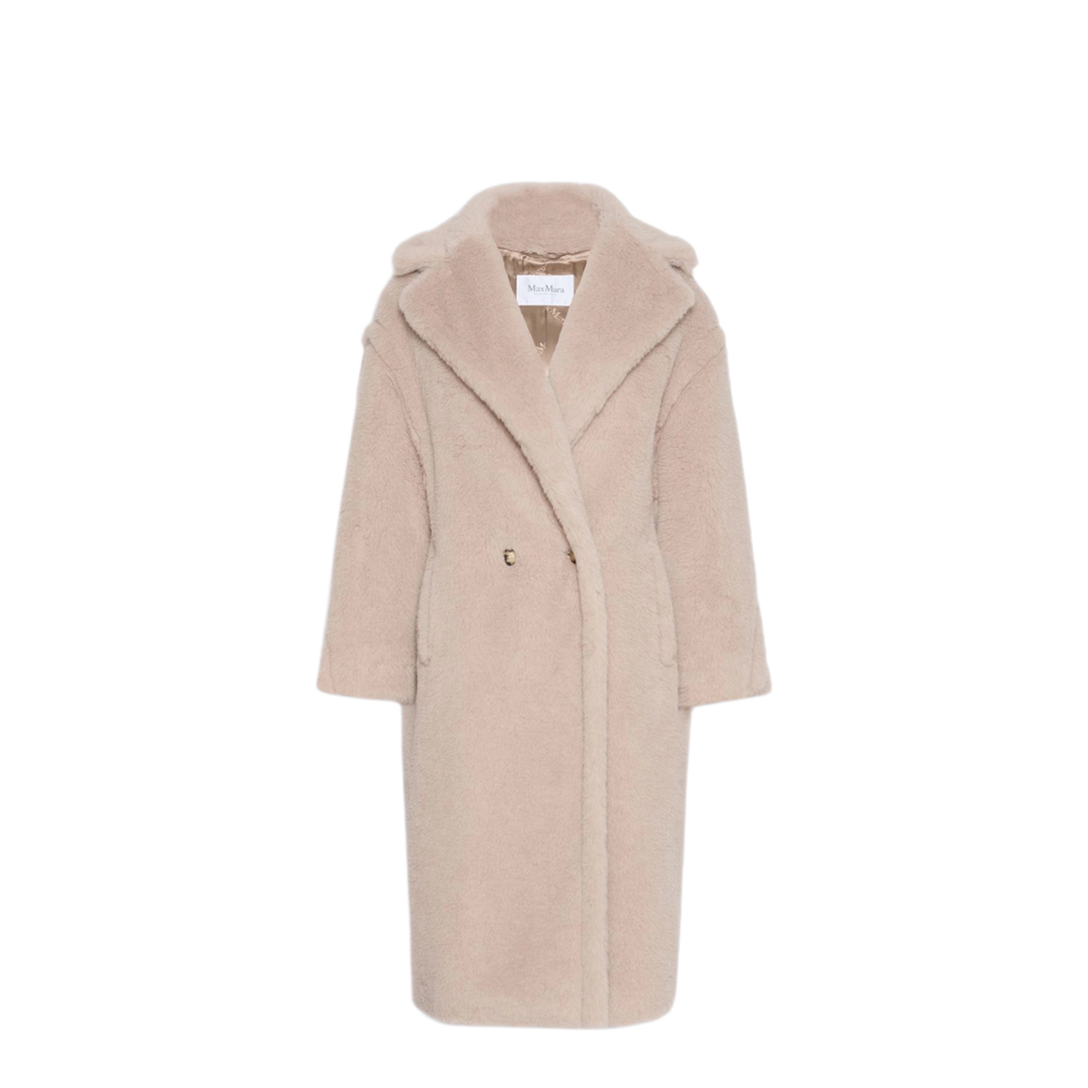 Coat In Alpaca And Wool