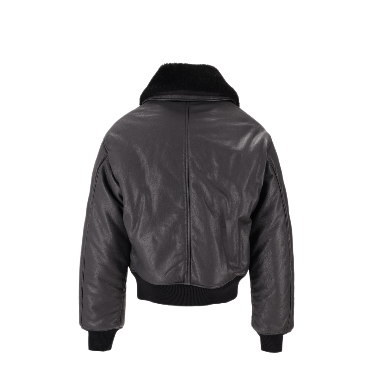 MAYFEYR - AMI - Zippered Leather Jacket - HJK857LH0044020