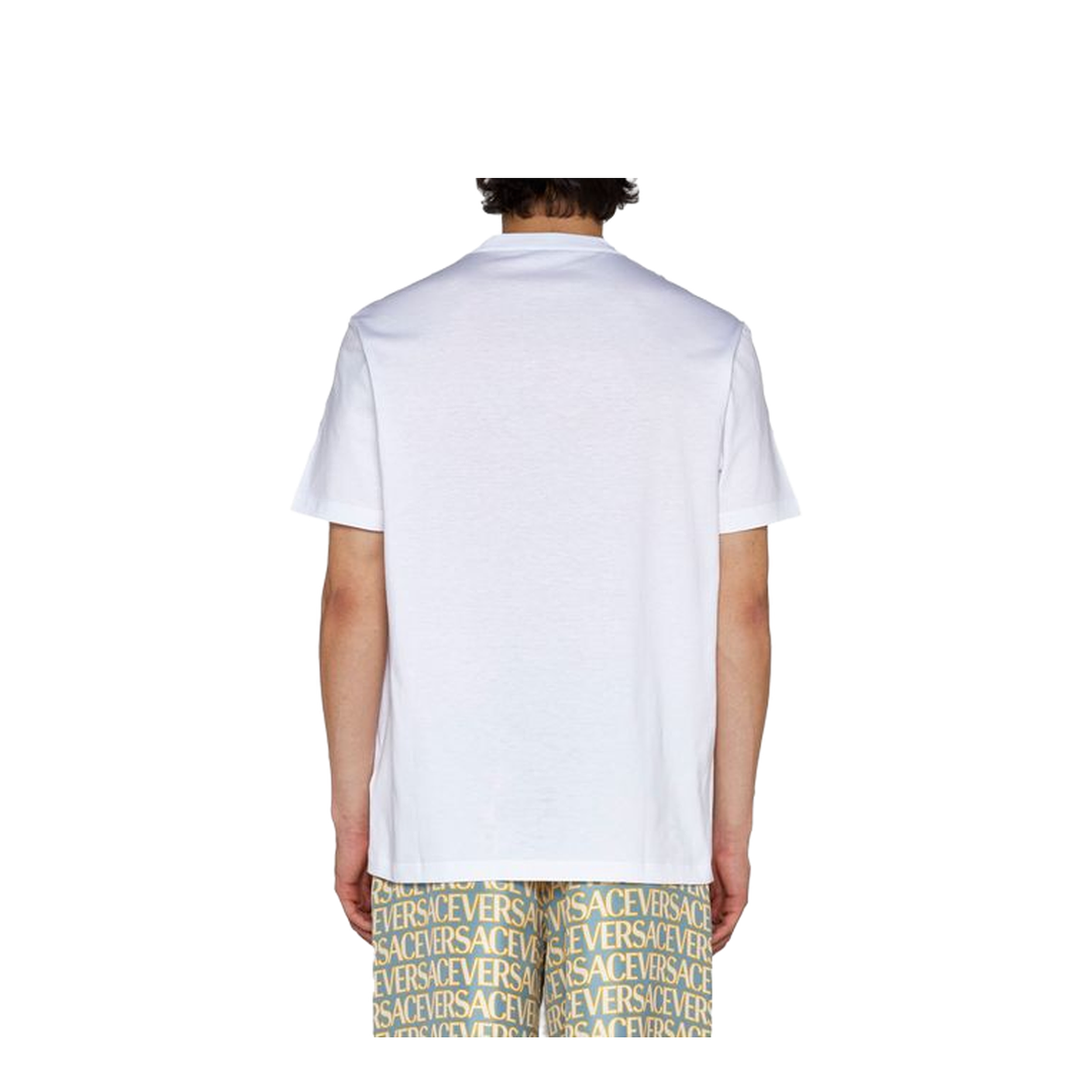 Logo Embroidery T-shirt In White