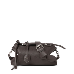 By The Way Soft Medium Calfskin Boston Bag - Brown