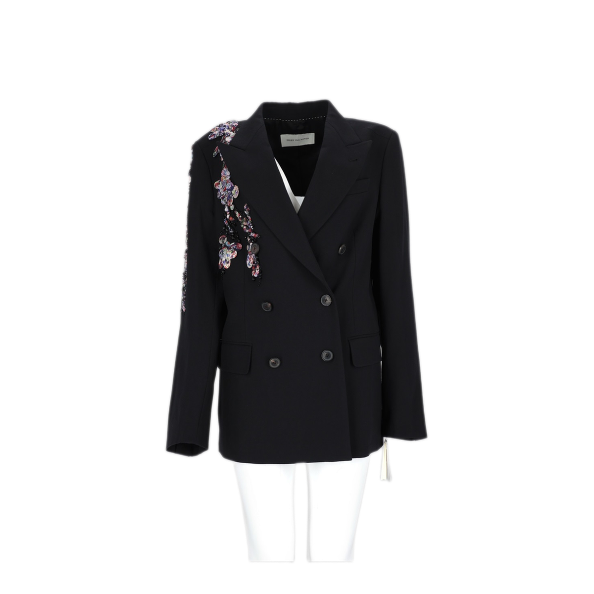 MAYFEYR - Dries Van Noten - 100 Wool Black Jacket - 1304044265900