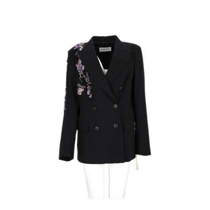 MAYFEYR - Dries Van Noten - 100 Wool Black Jacket - 1304044265900