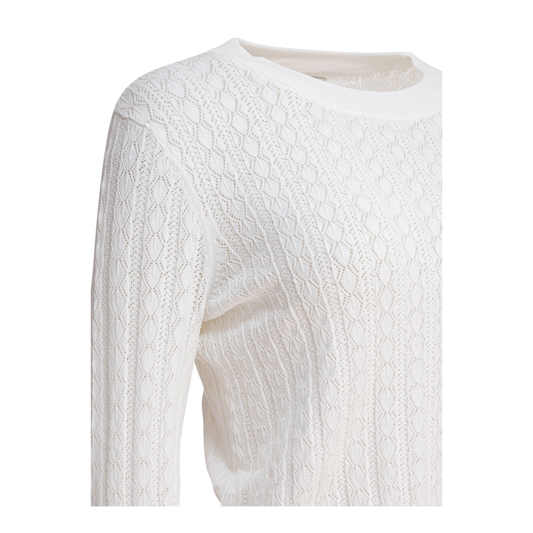 MAYFEYR - Loulou Studio - Tinos Crew Neck Sweater - TINOSIVORY