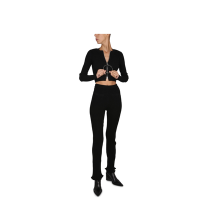 MAYFEYR - PACO RABANNE - Flare Leggings - 22AMPA140ML0027P001