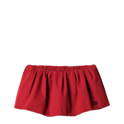 MAYFEYR - Miu Miu - Poplin Skirt - MG2200SOOO1BMSF0D56