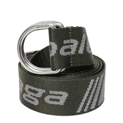 MAYFEYR - Balenciaga - D-Ring Belt With Loop Sports Icon Motif - 8509352AB5W3561
