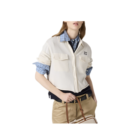 MAYFEYR - Miu Miu - Cashmere Shirt - MMF945SOOO16OGF0009