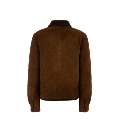MAYFEYR - Miu Miu - Brown Suede Jacket - MPV995SOOO104RF0134
