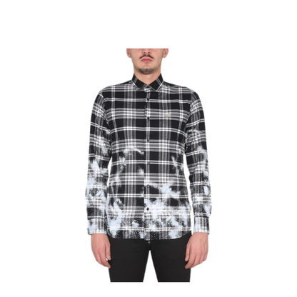 MAYFEYR - PHILIPP PLEIN - Tartan Pattern Shirt - AABCMRP1837PTE003N02