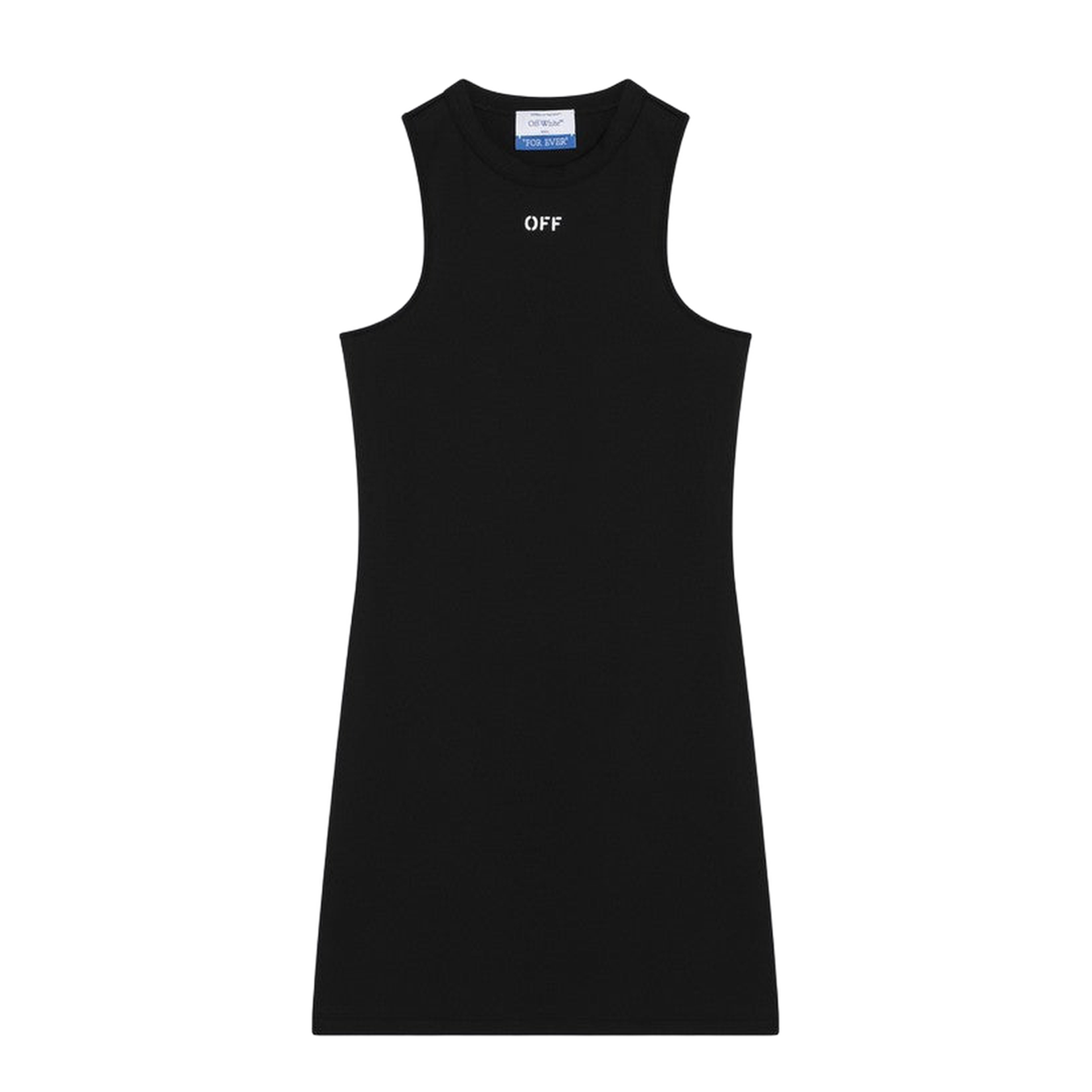 Black Mini Dress with Logo