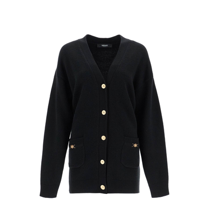 Boxy Wool and Cashmere Cardigan