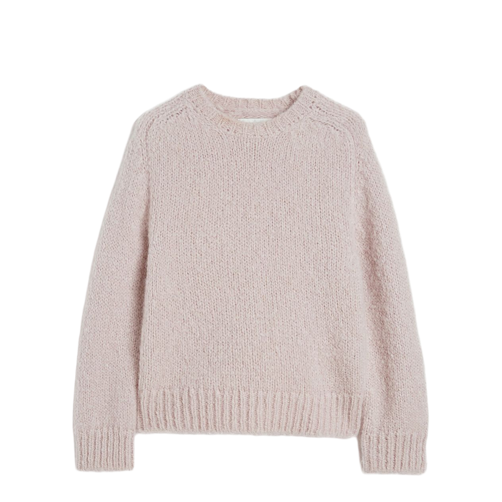 Wool Blend Crew-Neck Sweater